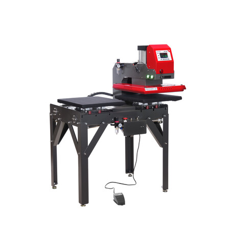 Secabo TPD7 Premium - Presse à chaud automatique double plateau