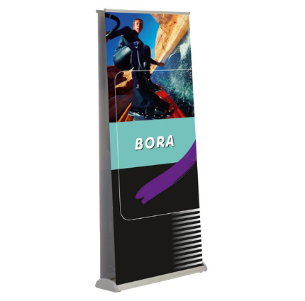 BORA 100 - Enrouleur Roll-up Double face