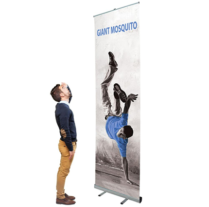 Giant Mosquito - Enrouleur Roll-up Grande hauteur
