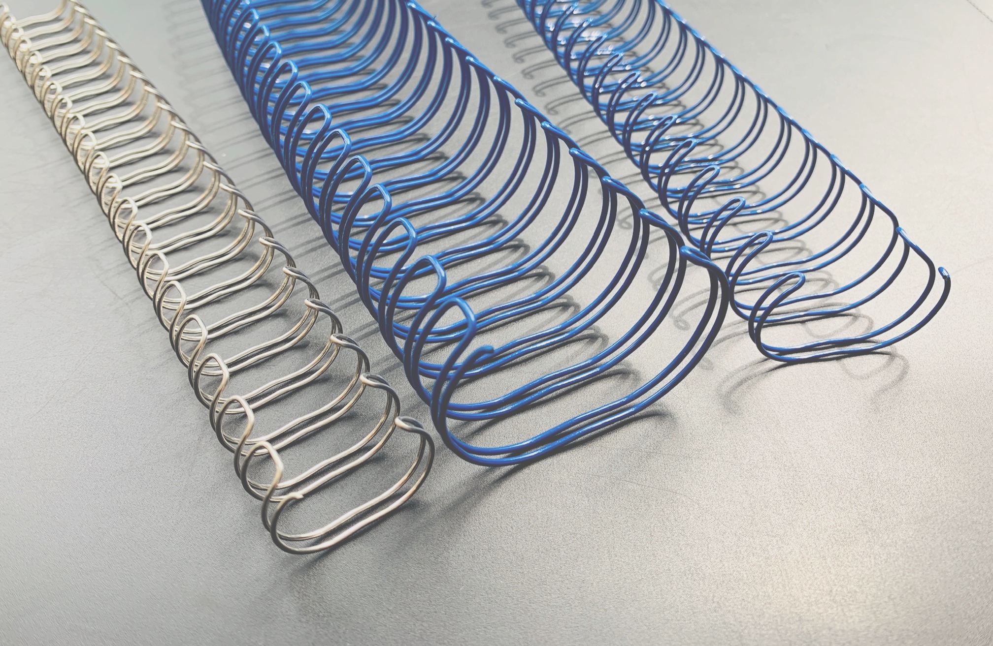 Anneaux métalliques - Pas 2:1 - 23 trous format A4