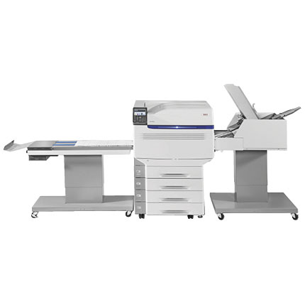 OKI Pro 9542E - CMJN+Blanc en 1 passage !