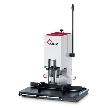 Stago PB 2015 / 1+2 - Perforeuse électrique 2 têtes