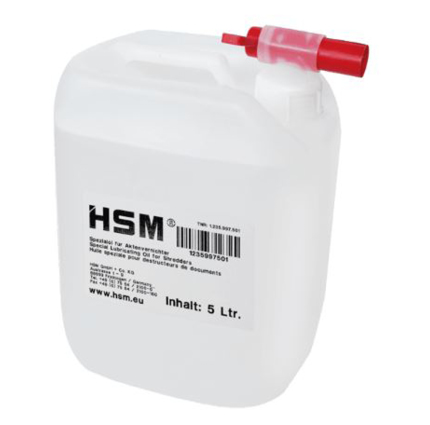 Huile destructeurs HSM - 5L - Destructeur de document